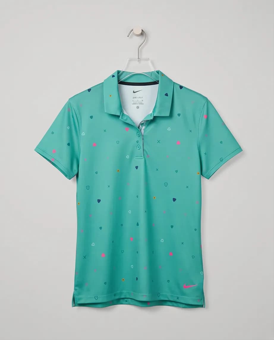Zielony t-shirt Nike  - widok 2