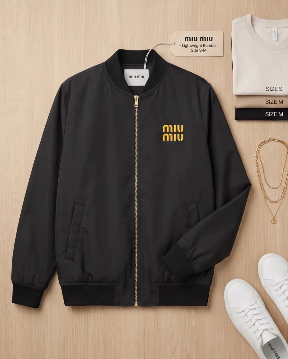 Stylowa kurtka letnia Miu Miu