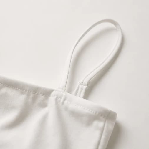 Damski biały crop top rozmiar XS Airism  - widok 2