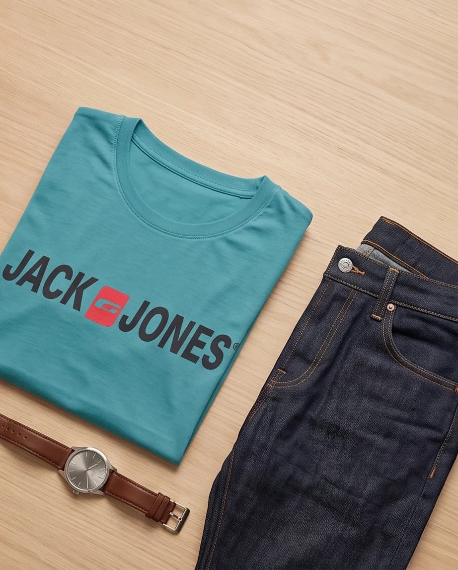 Klasyczny t-shirtem Jack & Jones 4