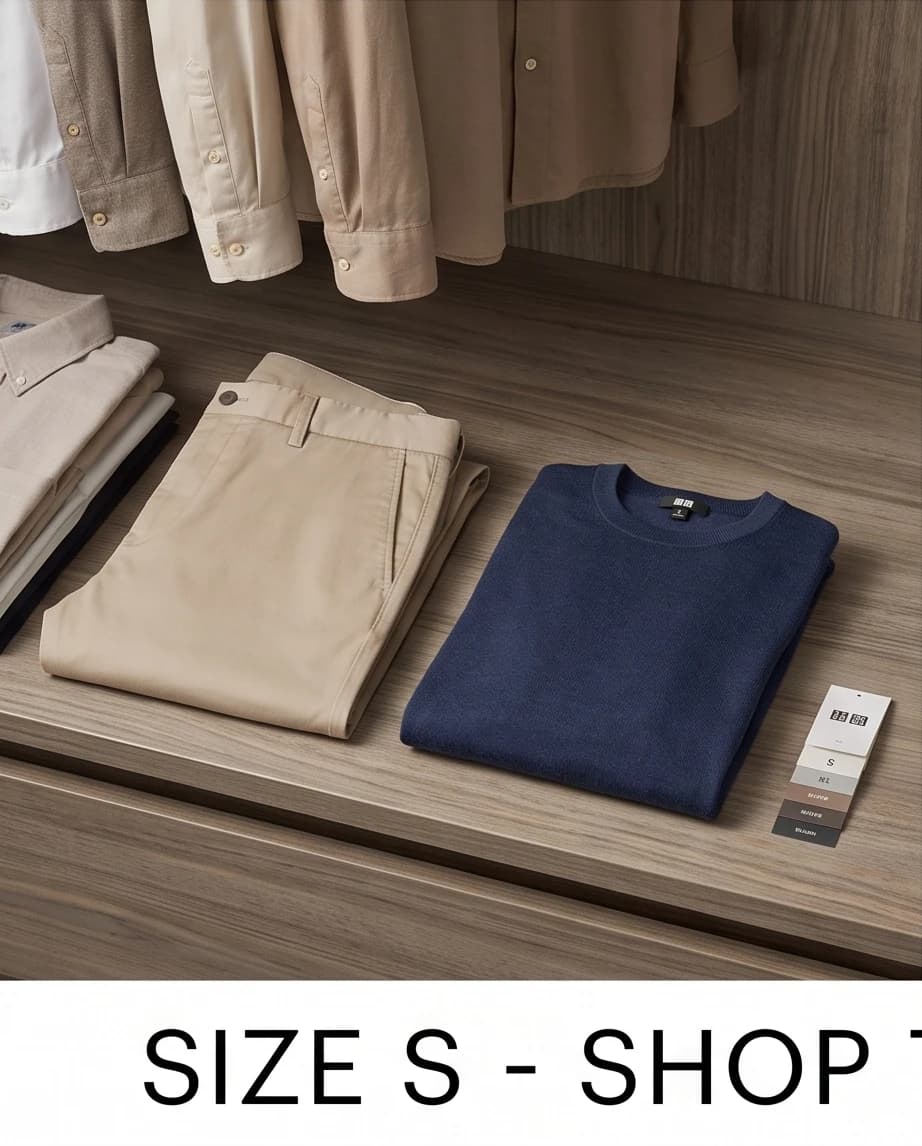 Sweter granatowy firma Uniqlo rozmiar S 3