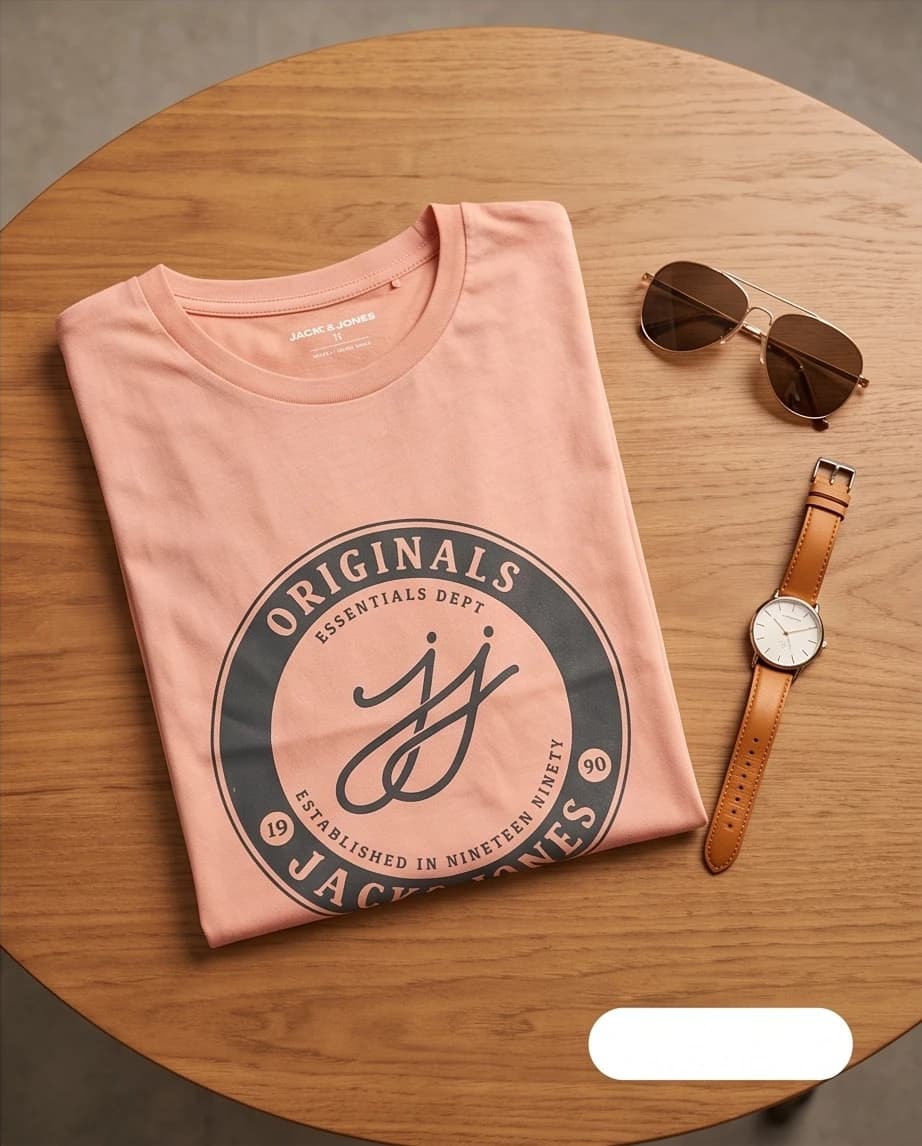 Klasyczny t-shirt Jack & Jones z kolekcji Originals 4