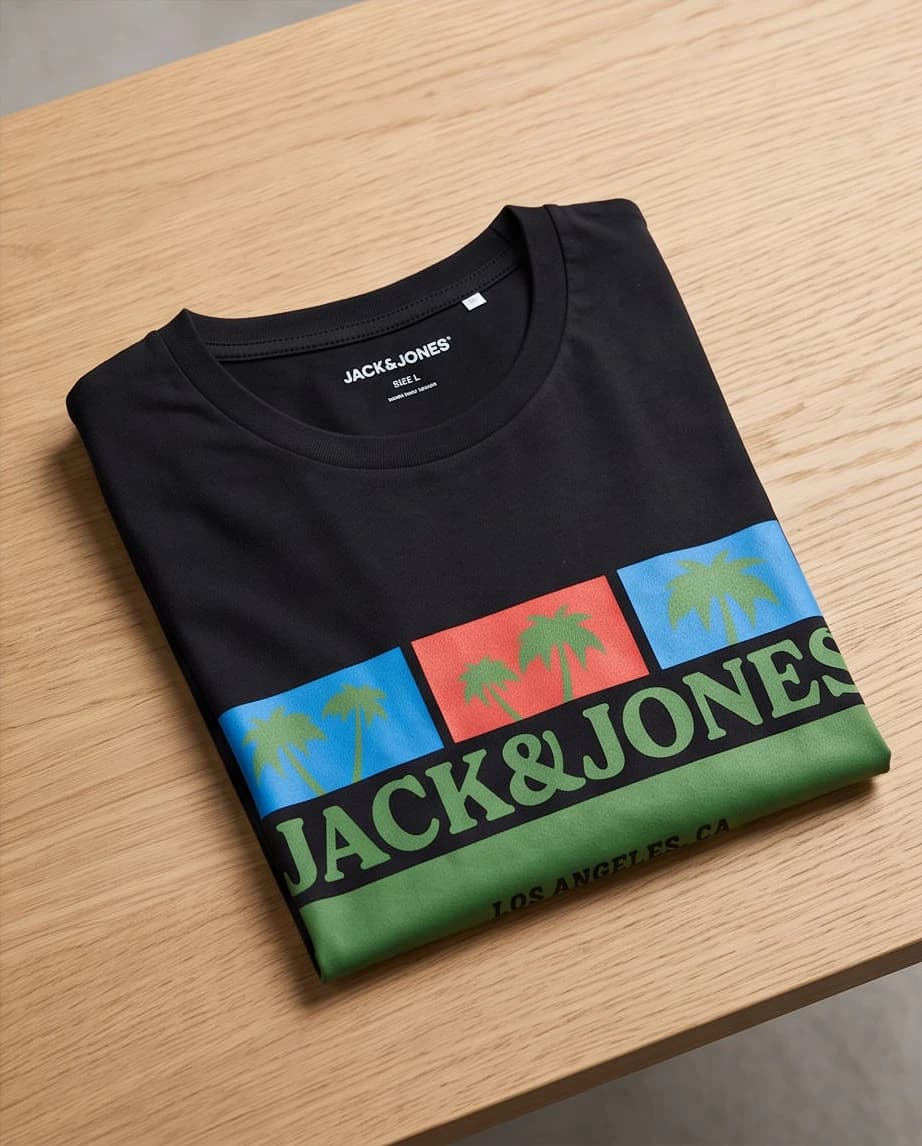 T-shirt Jack & Jones, męski, rozmiar L - widok 2