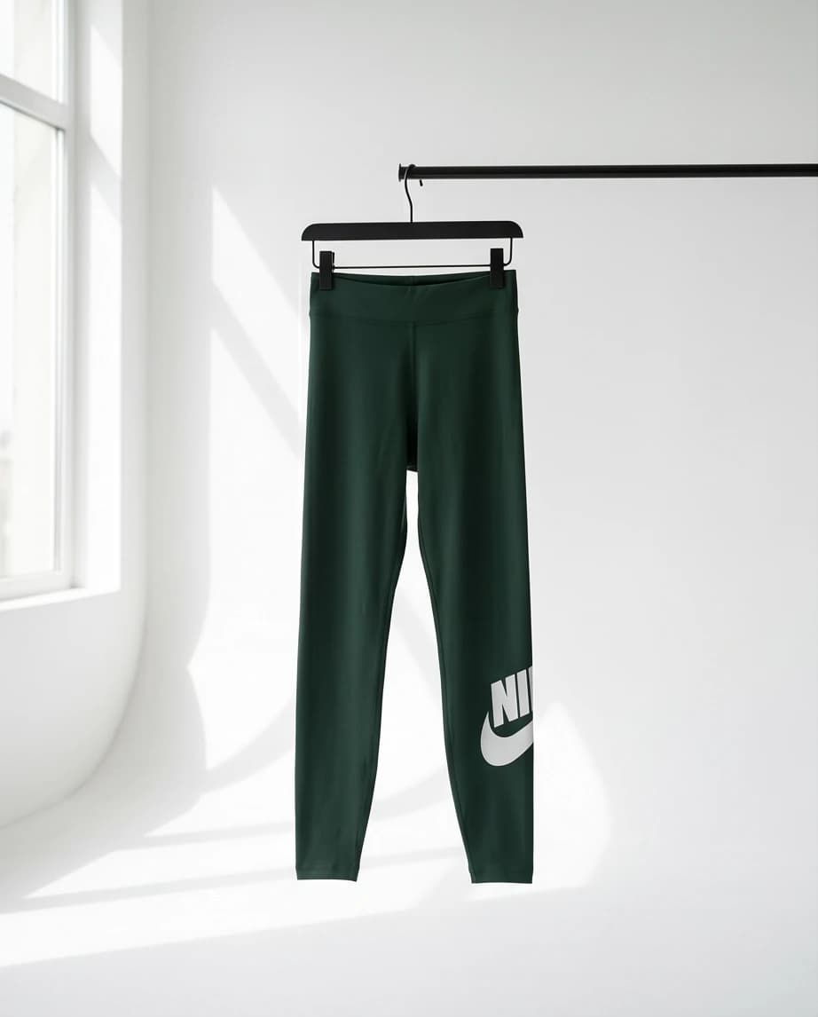 Zielone Damskie Legginsy Nike XXS 32