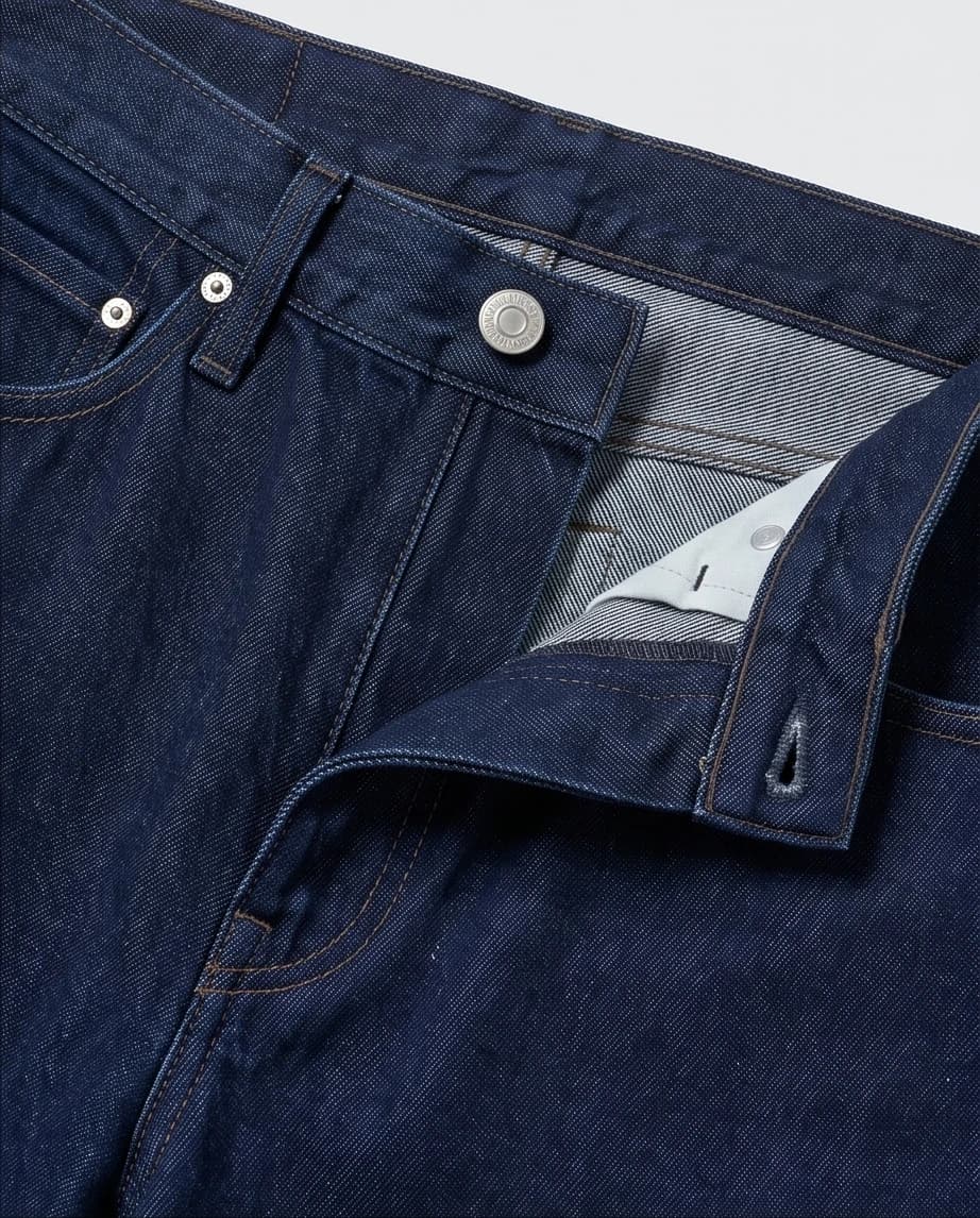 Klasyczne damskie spodnie jeansowe firma Uniqlo rozmiar S/M - widok 2