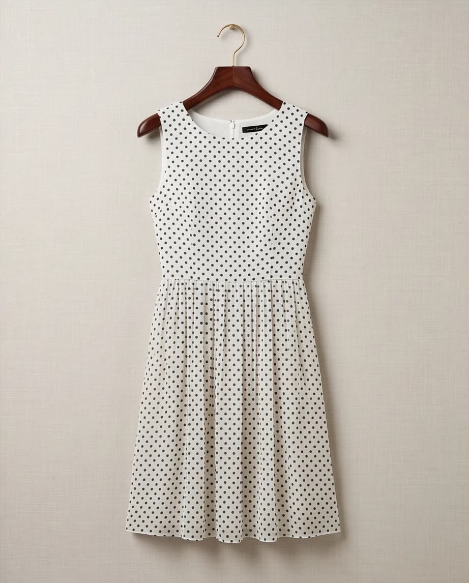 Klasyczna elegancja w grochy 4