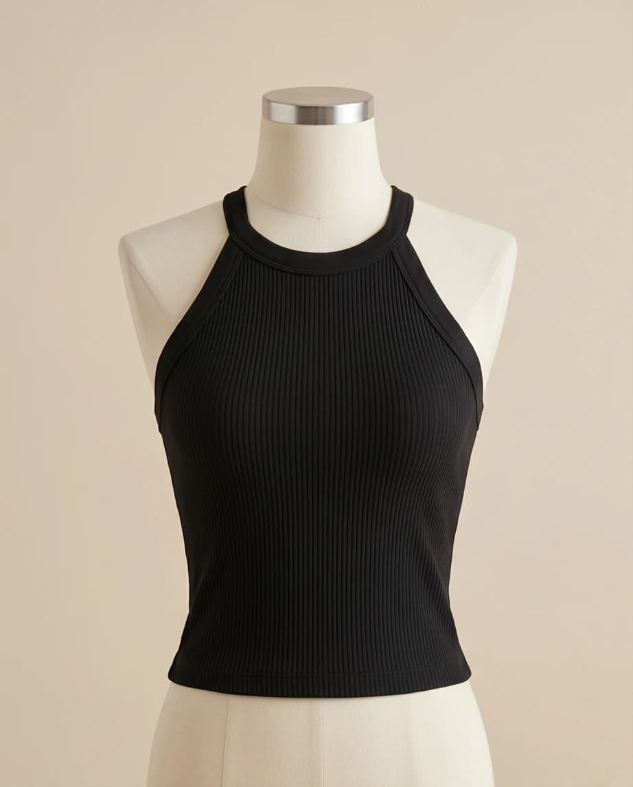 Top Uniqlo z wbudowanym biustonoszem - widok 2