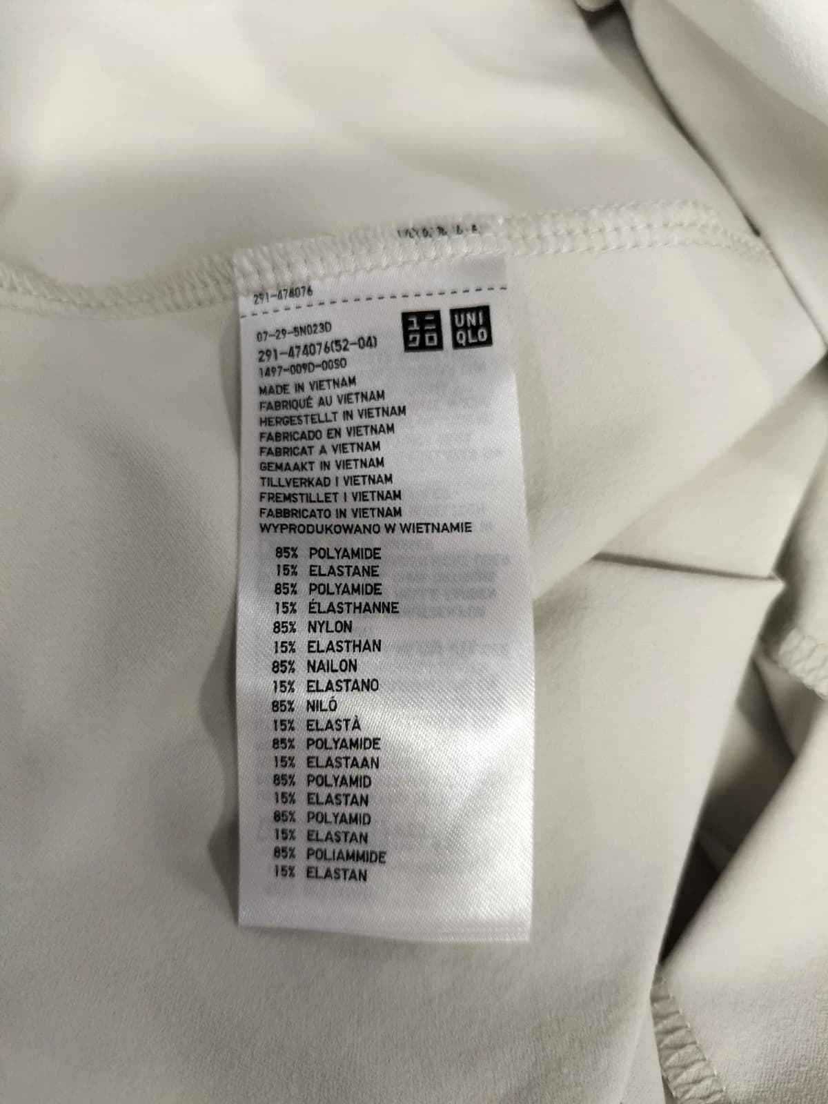 Beżowa sukienka Uniqlo w rozmiarze S - widok 2