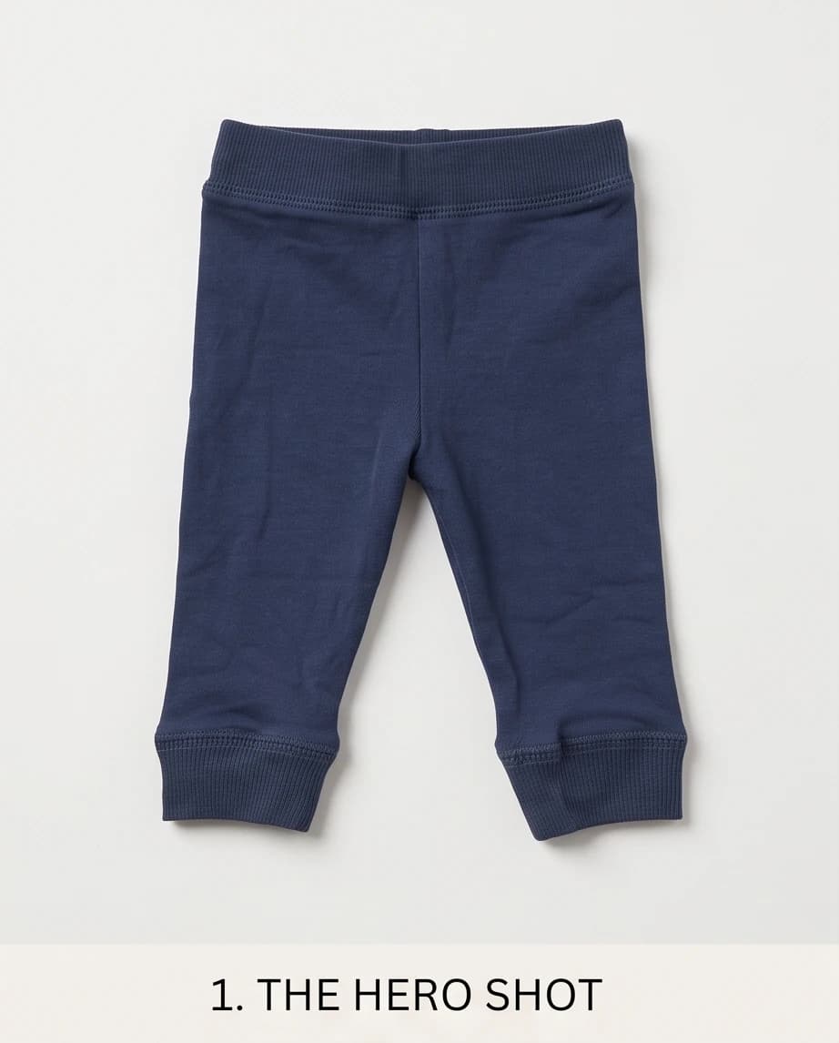 Legginsy niemowlęce w rozmiarze 56