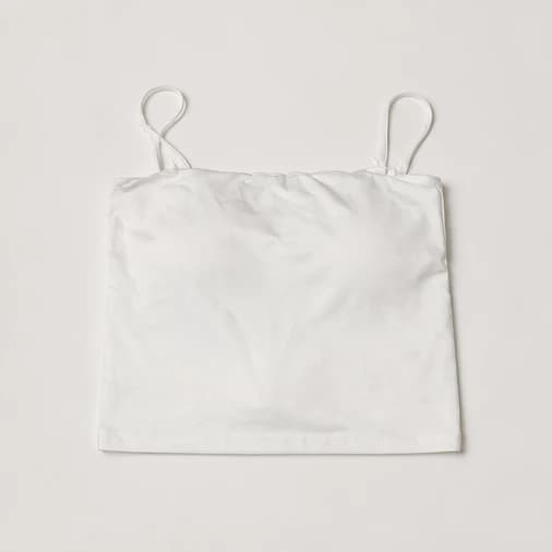 Damski biały crop top rozmiar XS Airism  - widok 2