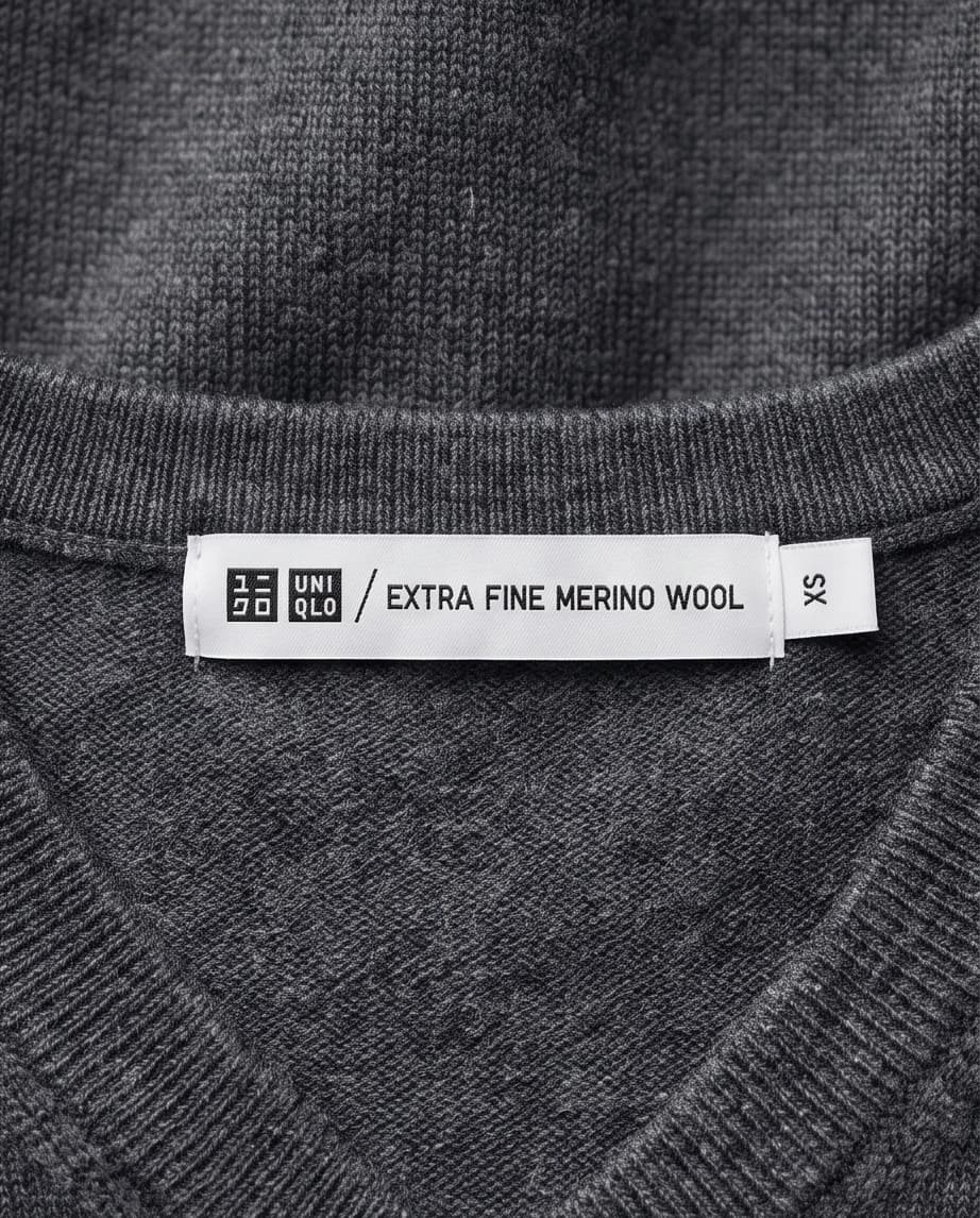 Grafitowy sweter firma Uniqlo rozmiar XS 2