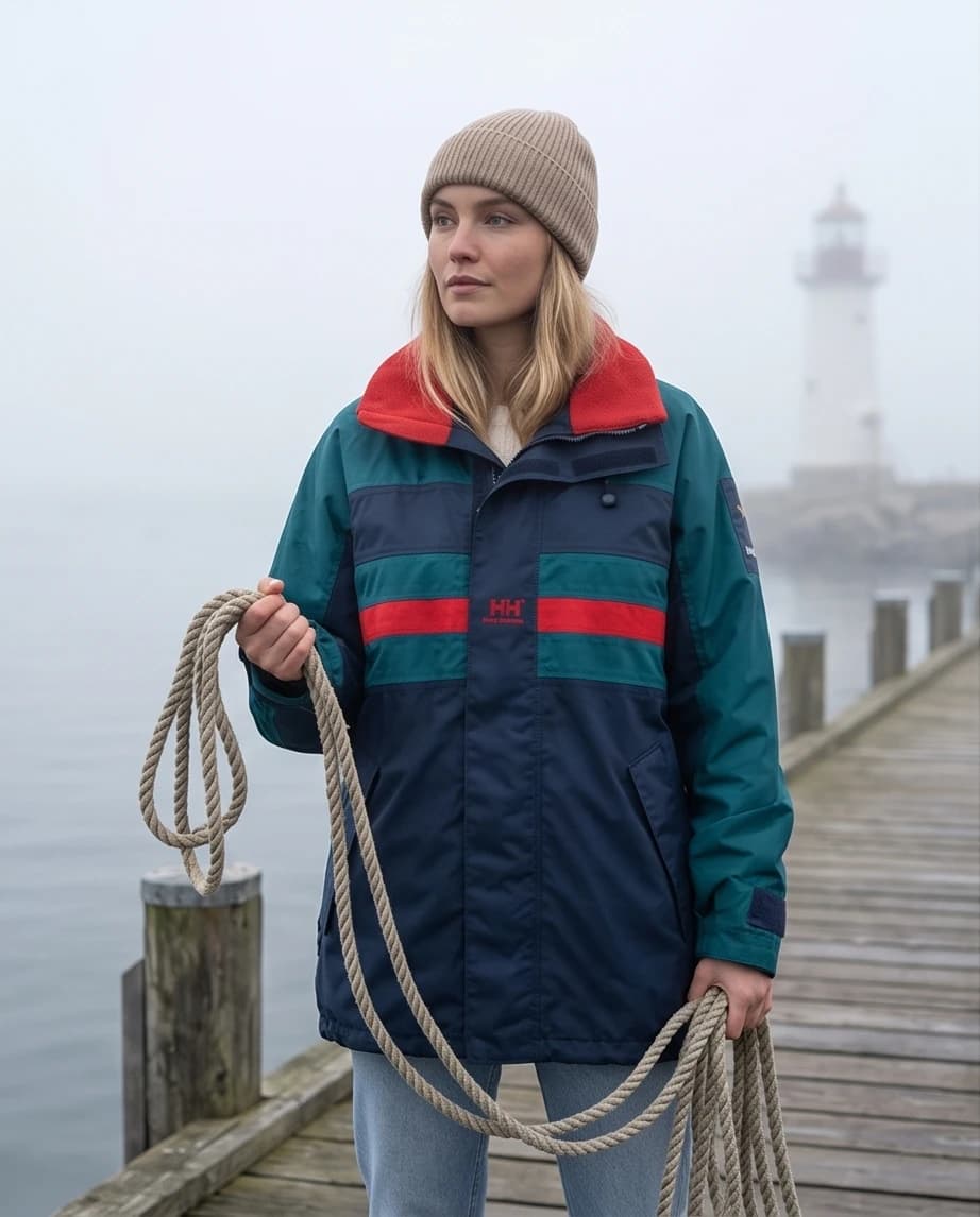 Klasyczna kurtka Helly Hansen łączy styl retro  3