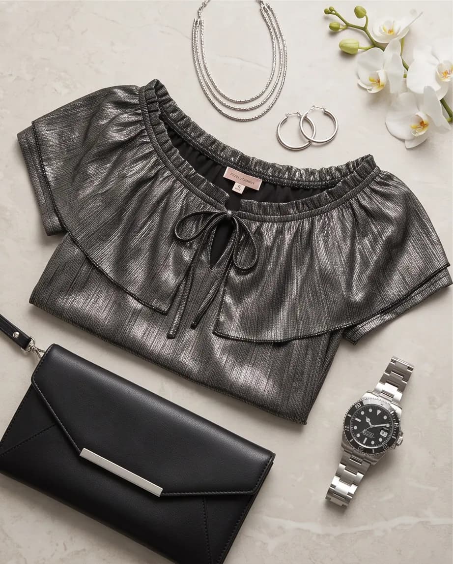 Elegancka bluzka Miss Classic Collection - widok 2