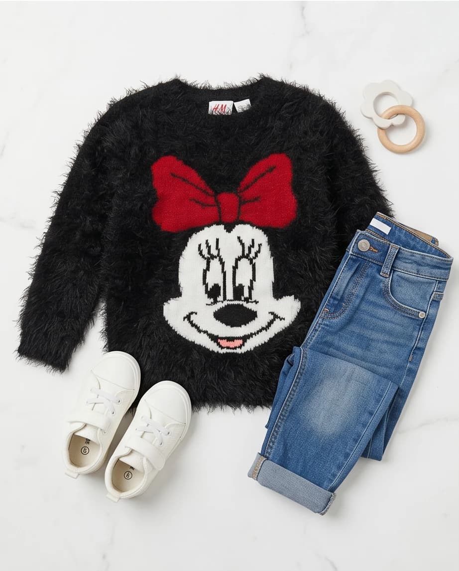Sweter H&M z motywem Minnie Mouse - widok 2