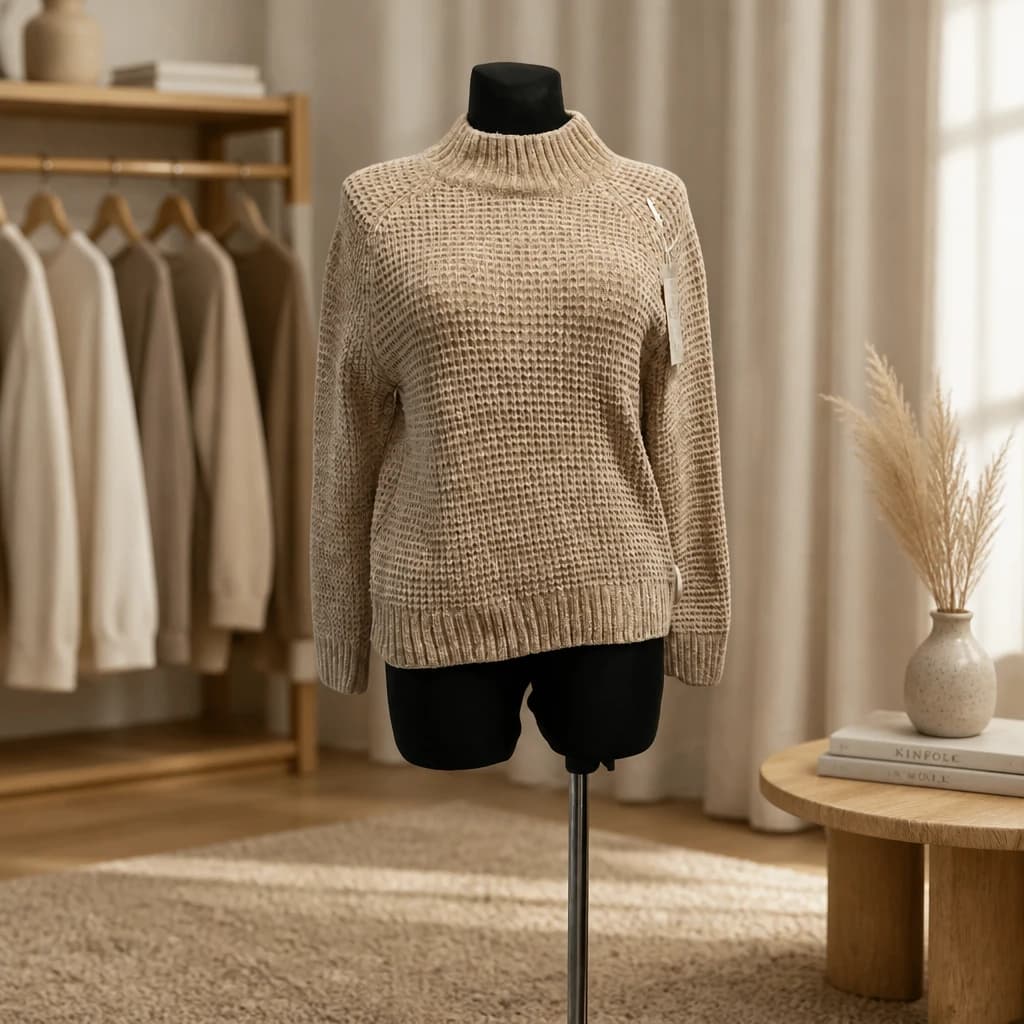 Sweter beżowy 