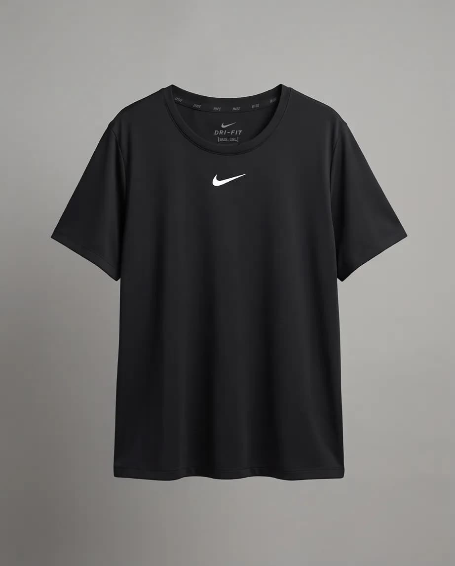 Czarna koszulka Nike damska