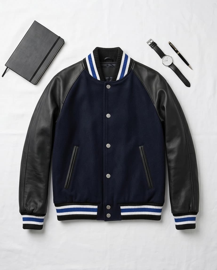 Klasyczna kurtka varsity 4