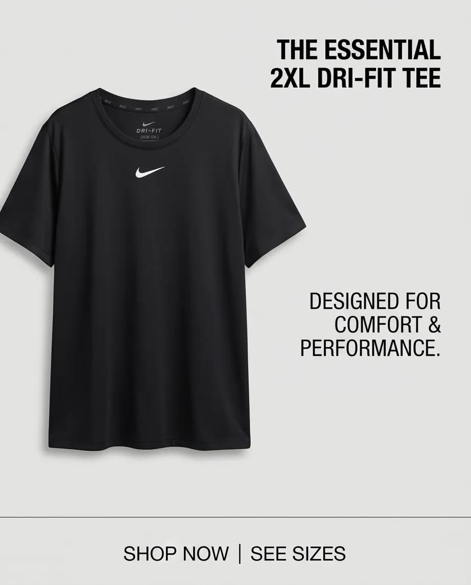 Czarna koszulka Nike damska 3