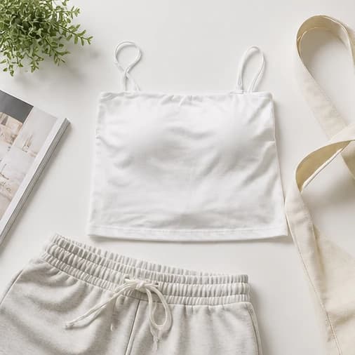 Damski biały crop top rozmiar XS Airism 