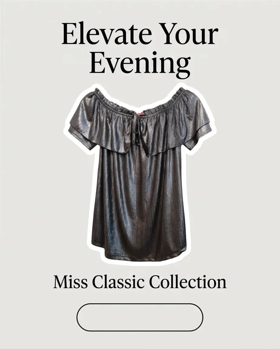 Elegancka bluzka Miss Classic Collection - widok 2