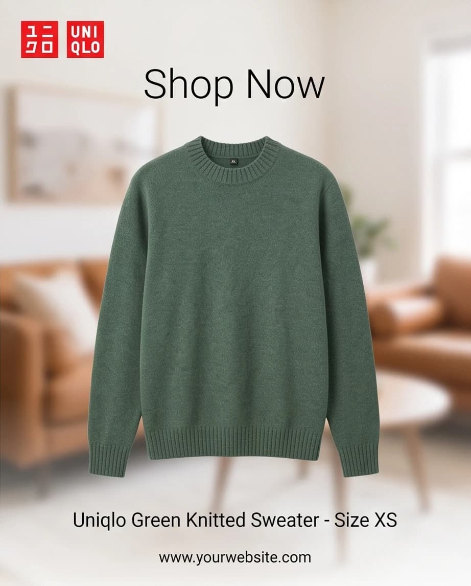 Męski sweter Uniqlo rozmiar XS 4