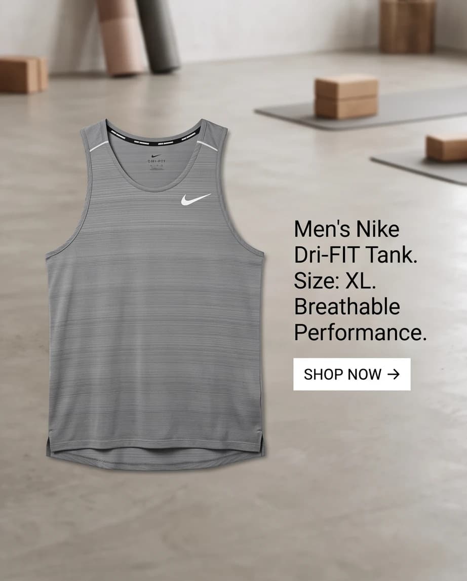 Męska sportowa koszulka Nike - widok 2