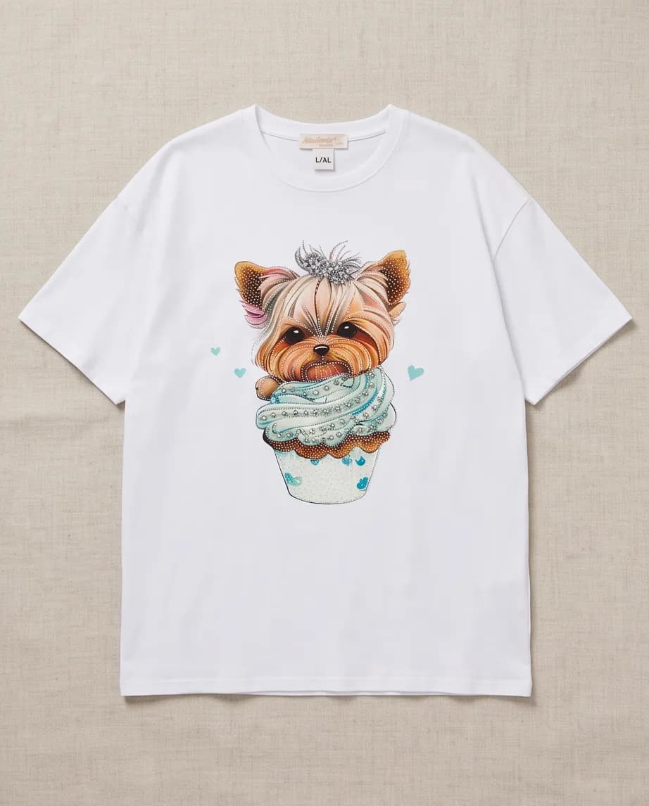 Biały T-shirt oversize  - widok 2