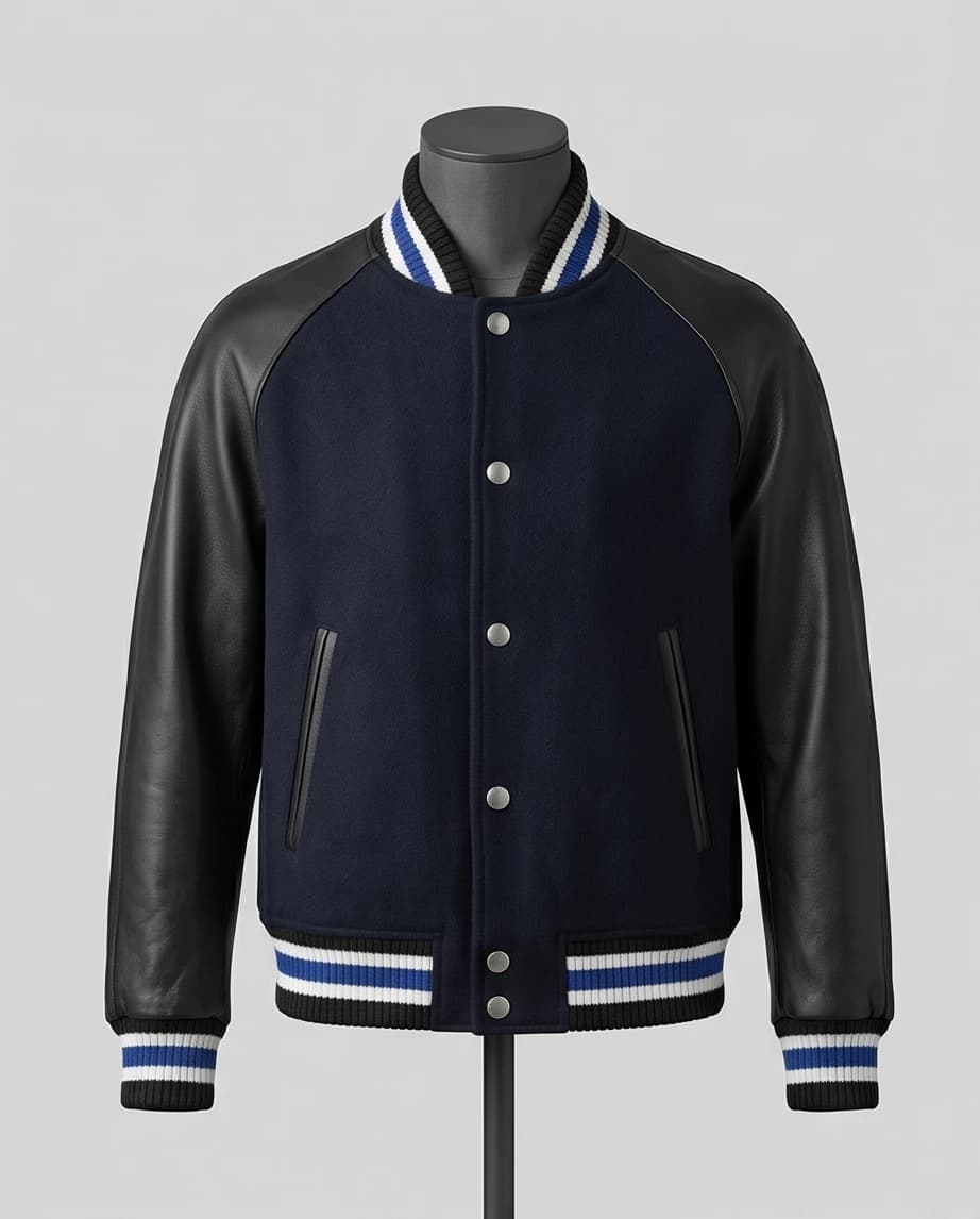 Klasyczna kurtka varsity