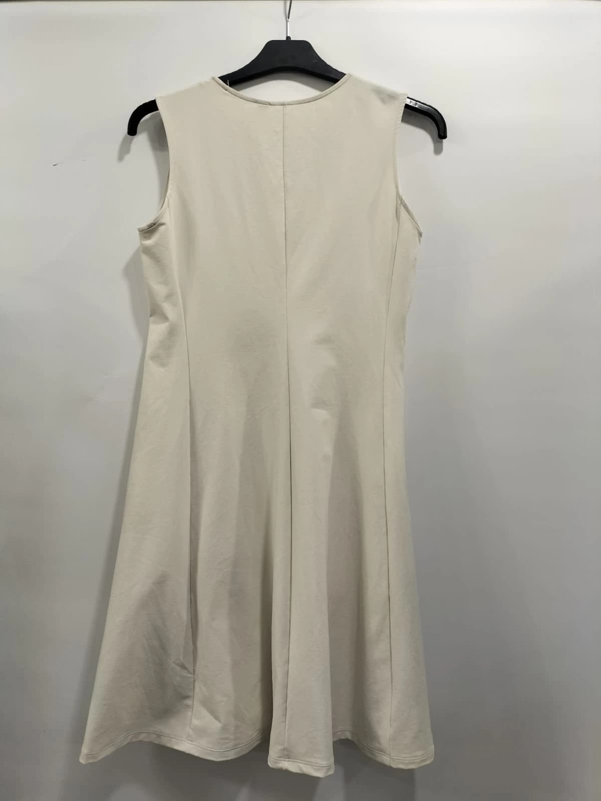 Beżowa sukienka Uniqlo w rozmiarze S 3