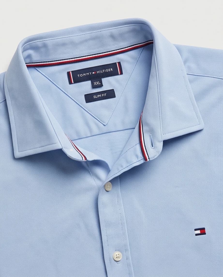 Elegancka męska koszula na krótki rękaw Tommy Hilfiger XXL 2