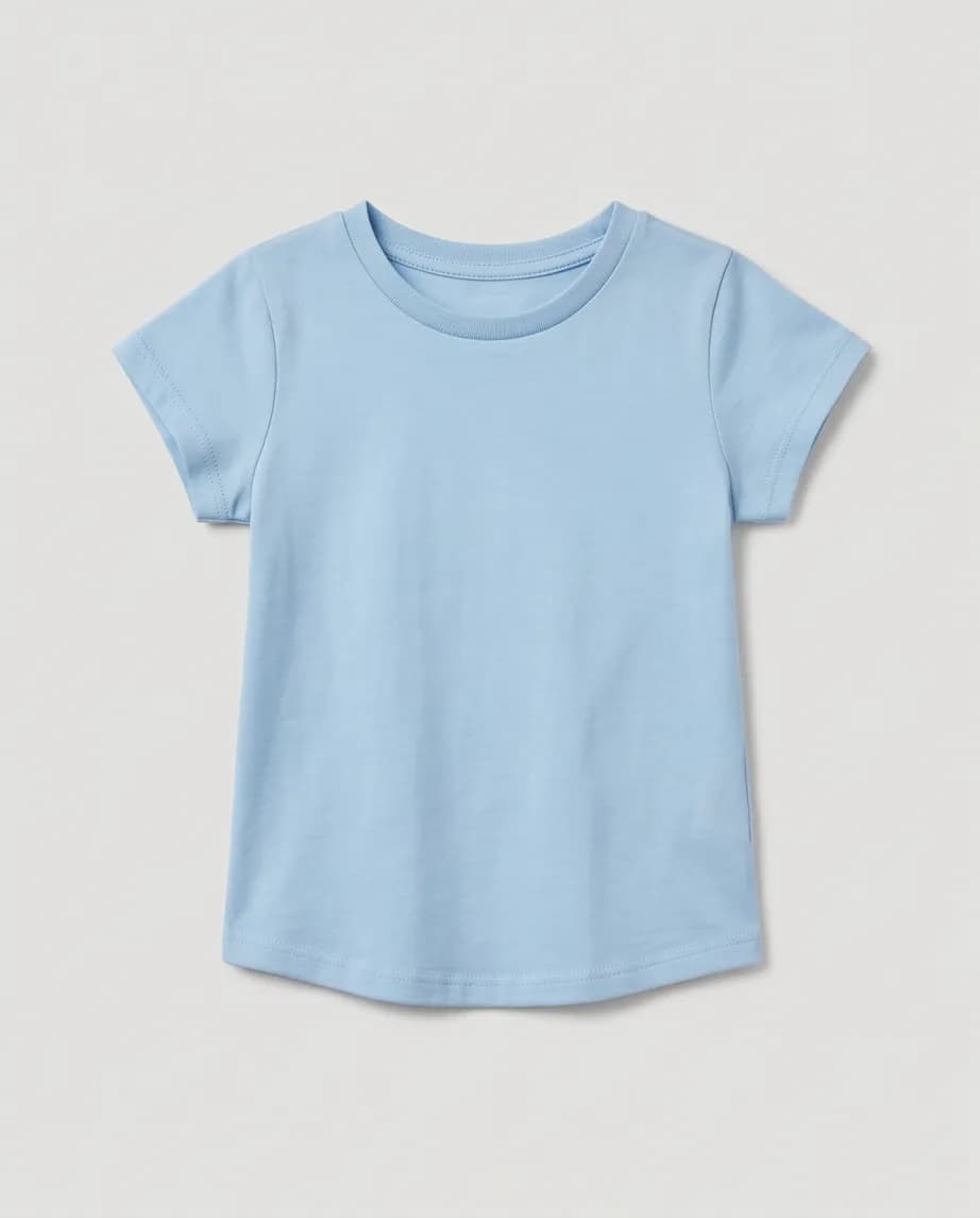 T-shirt niebieski dziecięcy 