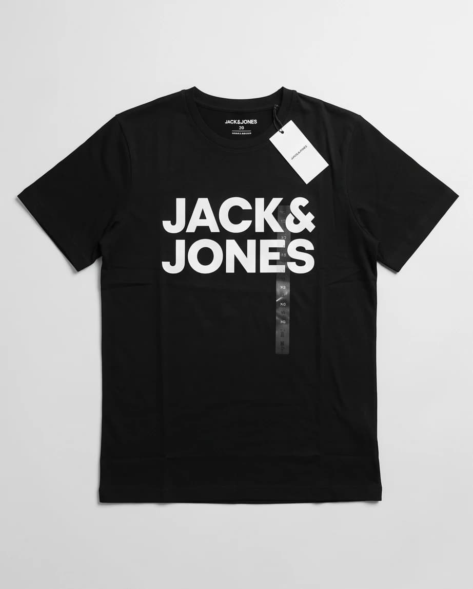 Czarny t-shirt Jack & Jones