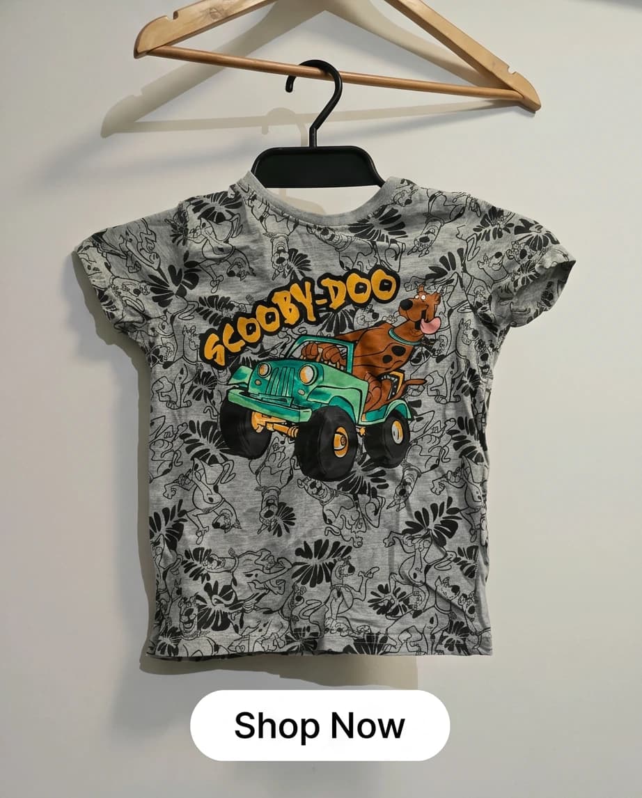 Koszulka dziecięca z motywem Scooby-Doo