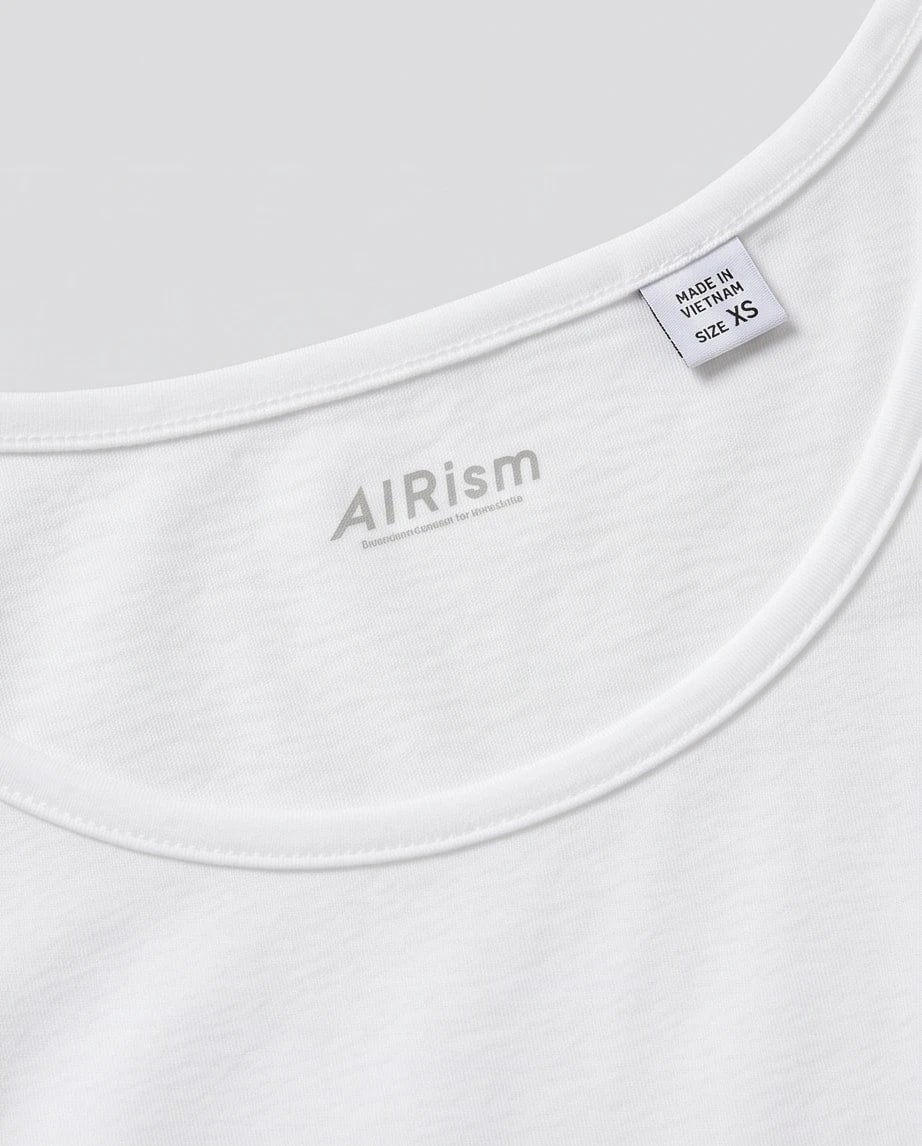 Uniqlo Biały podkoszulek rozmiar XS Airism - widok 2