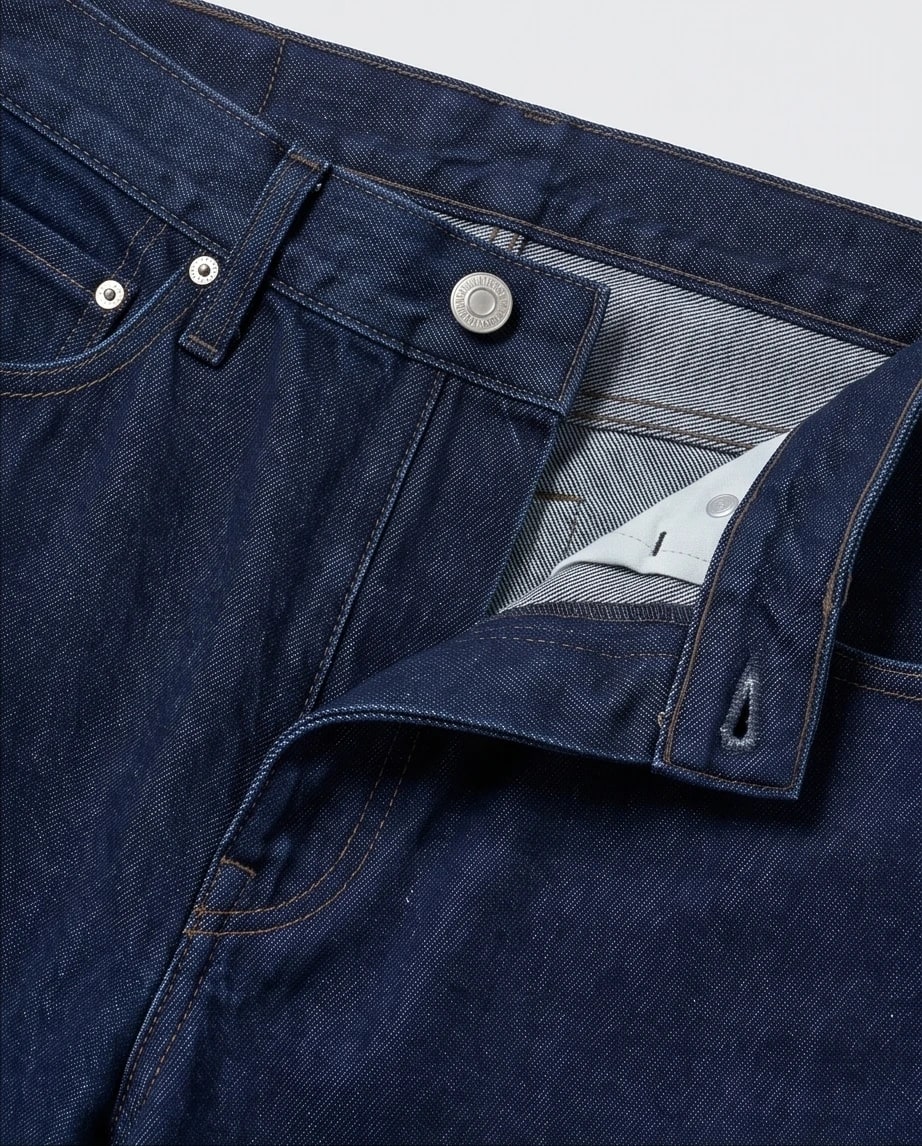 Uniqlo Klasyczne damskie spodnie jeansowe rozmiar S/M - widok 2