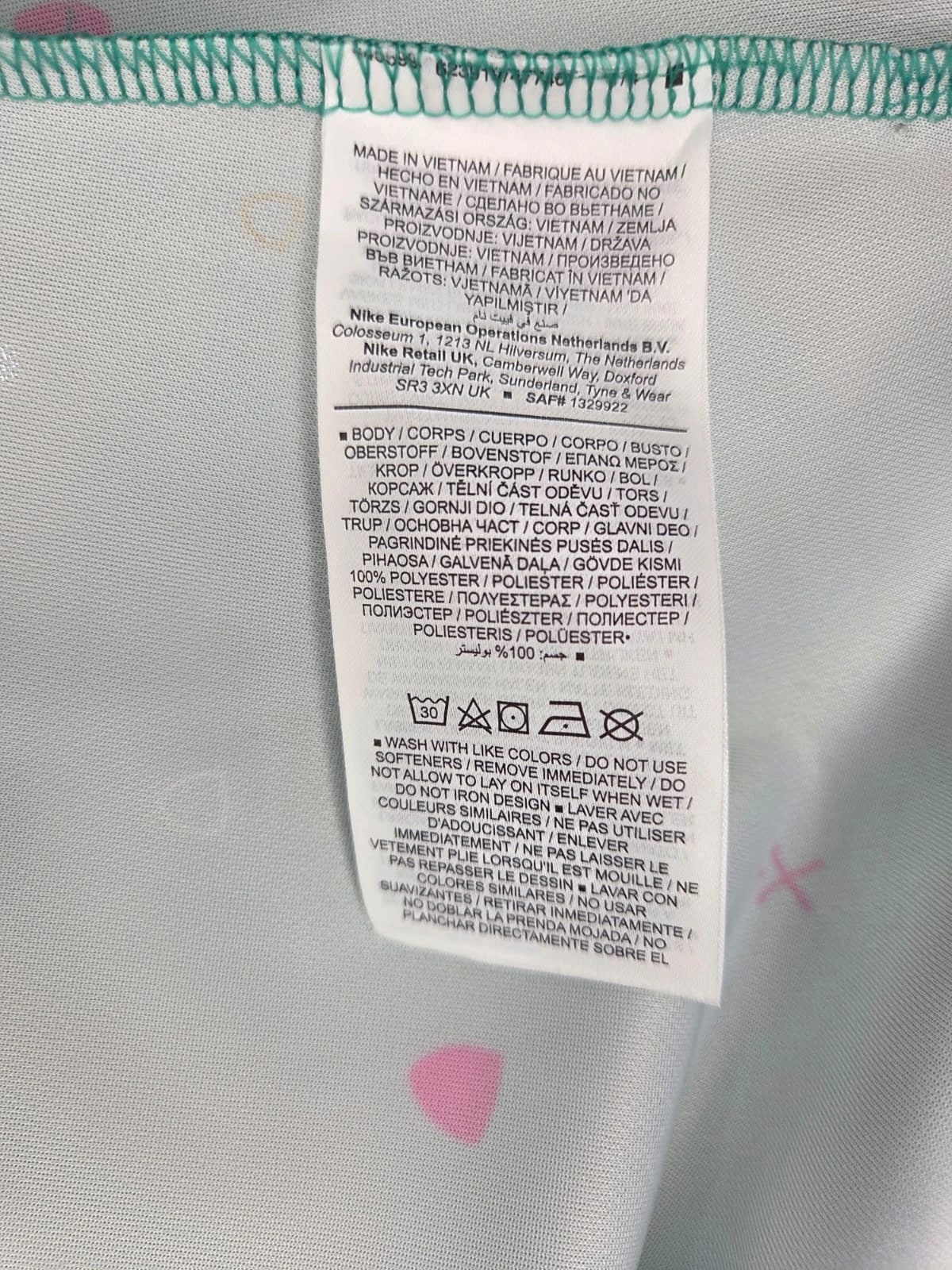 Nike Zielony t-shirt