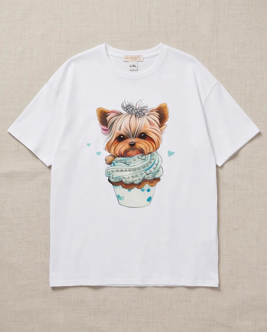 Biały T-shirt oversize - widok 2