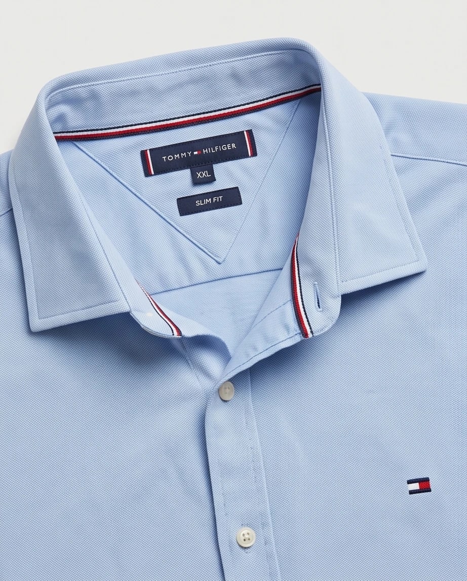 Tommy Hilfiger Elegancka męska koszula na krótki rękaw XXL - widok 2