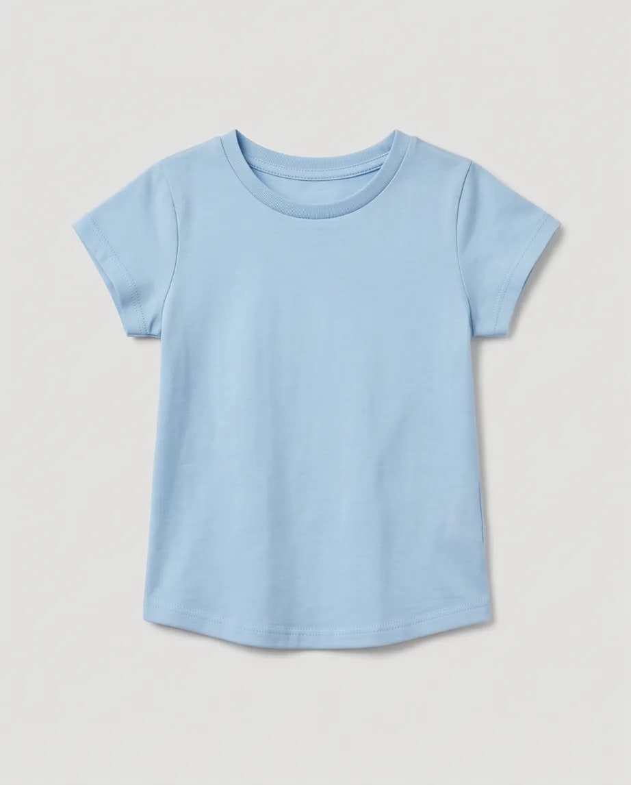 T-shirt niebieski dziecięcy
