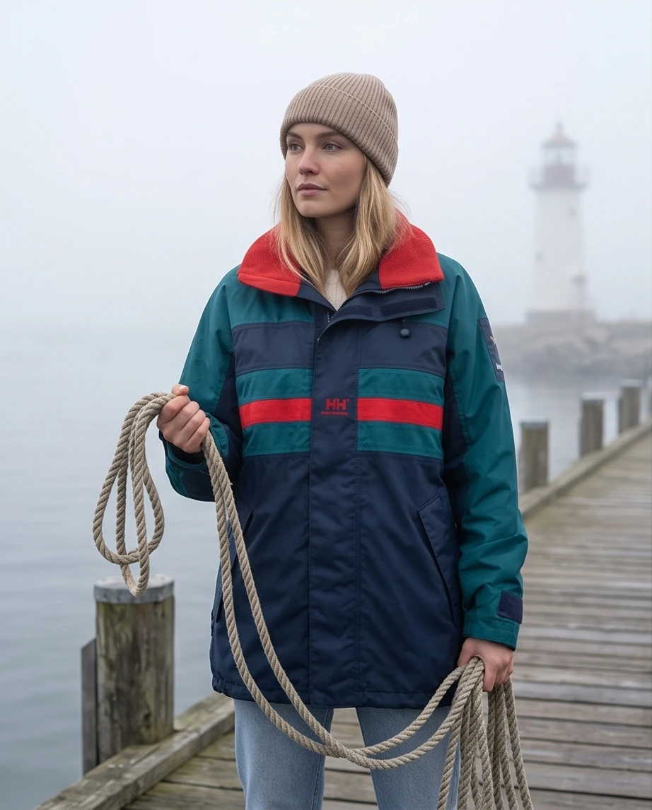 Klasyczna kurtka Helly Hansen łączy styl retro  3