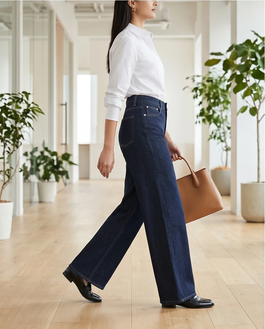 Spodnie uniqlo szerokie  3